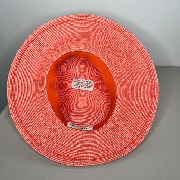 Eric Javits Pink Floppy Straw Sun Hat main image 6